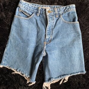 Vintage guess x georges Marciano cut offs